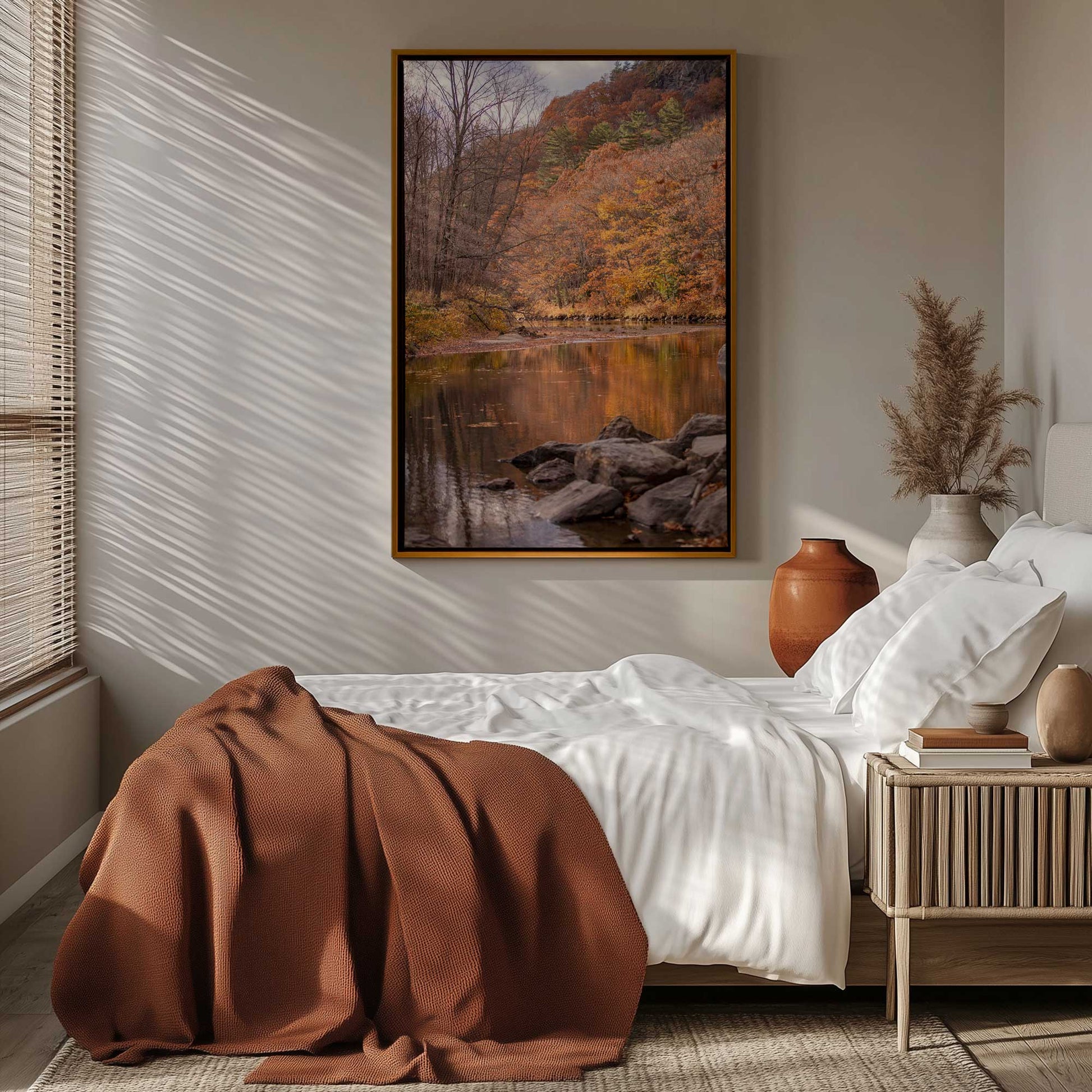 Picture of art in a room