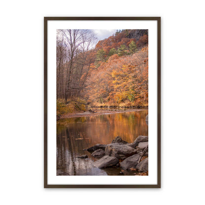 [Color:Brown], Picture of art in a Brown frame