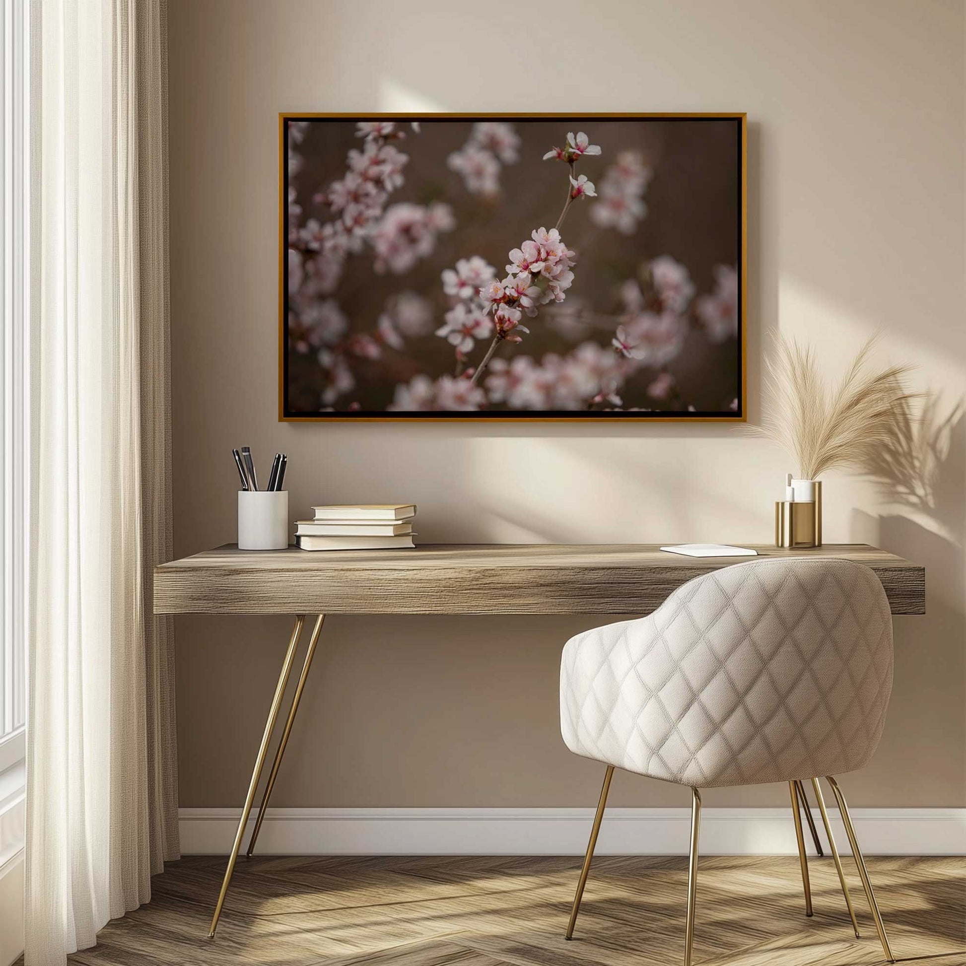 Picture of art in a room