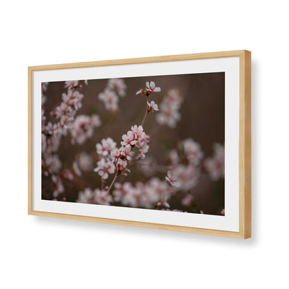 [Color:American Maple], Picture of art in a American Maple frame of the corner