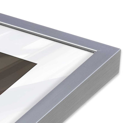[Color:Polished Chrome], Picture of art in a Polished Chrome frame at an angle