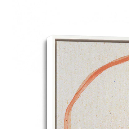 [Color:Opaque White], Picture of art in a White frame at an angle