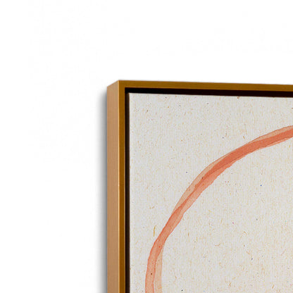 [Color:Polished Gold], Picture of art in a Polished Gold frame at an angle