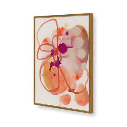 [Color:Polished Gold], Picture of art in a Polished Gold frame of the corner