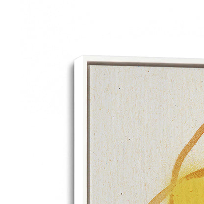 [Color:Opaque White], Picture of art in a White frame at an angle