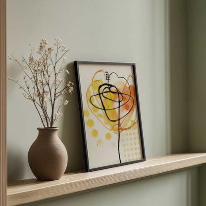 Picture of art in a room