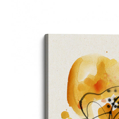 [Color:Stretched Canvas], Picture of the corner of the art
