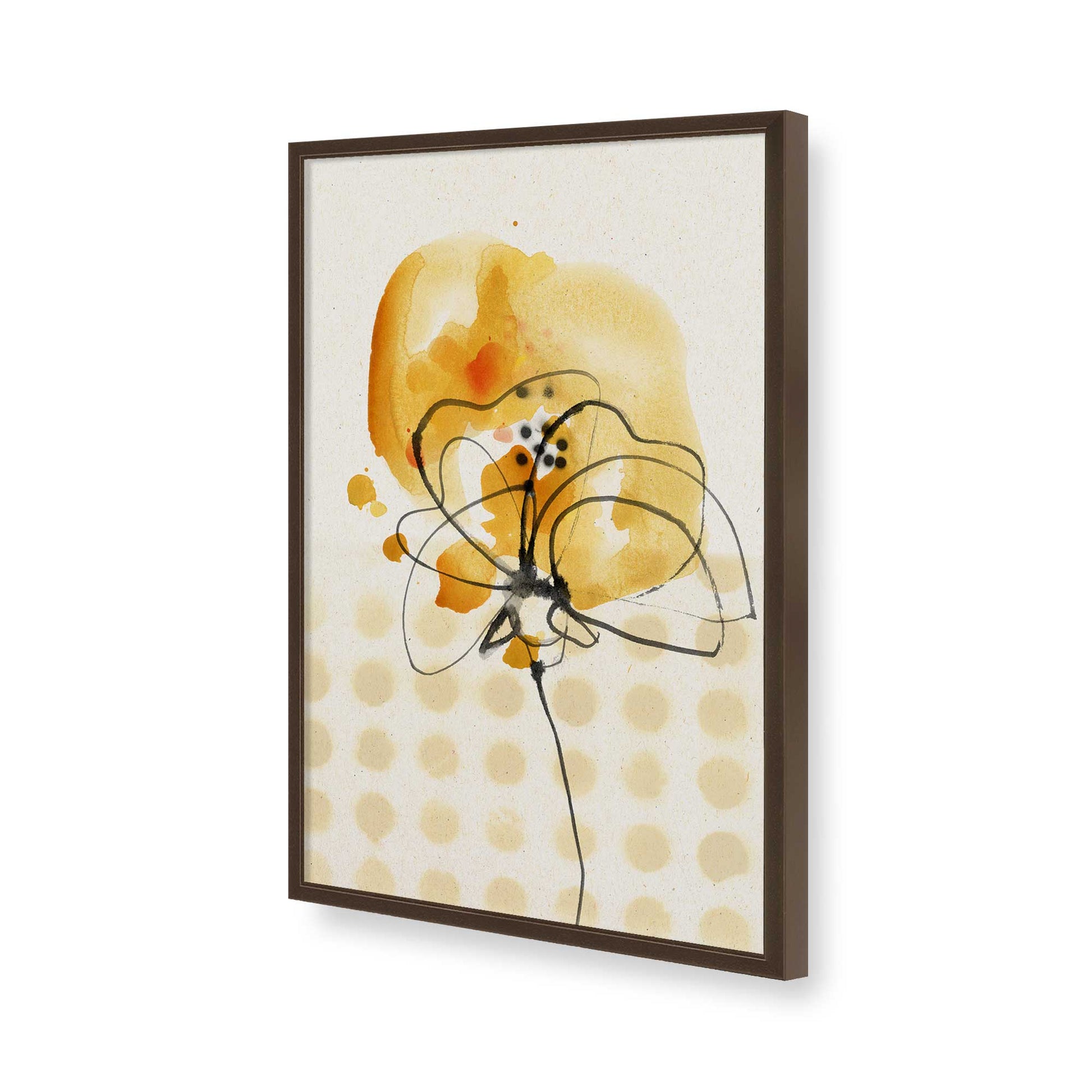 [Color:Belvinder Brown], Picture of art in a Belvinder Brown frame of the corner
