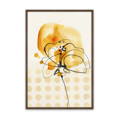 [Color:Walnut], Picture of art in a Walnut frame