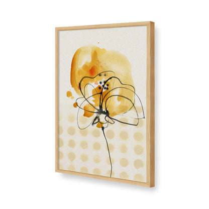 [Color:American Maple], Picture of art in a American Maple frame of the corner