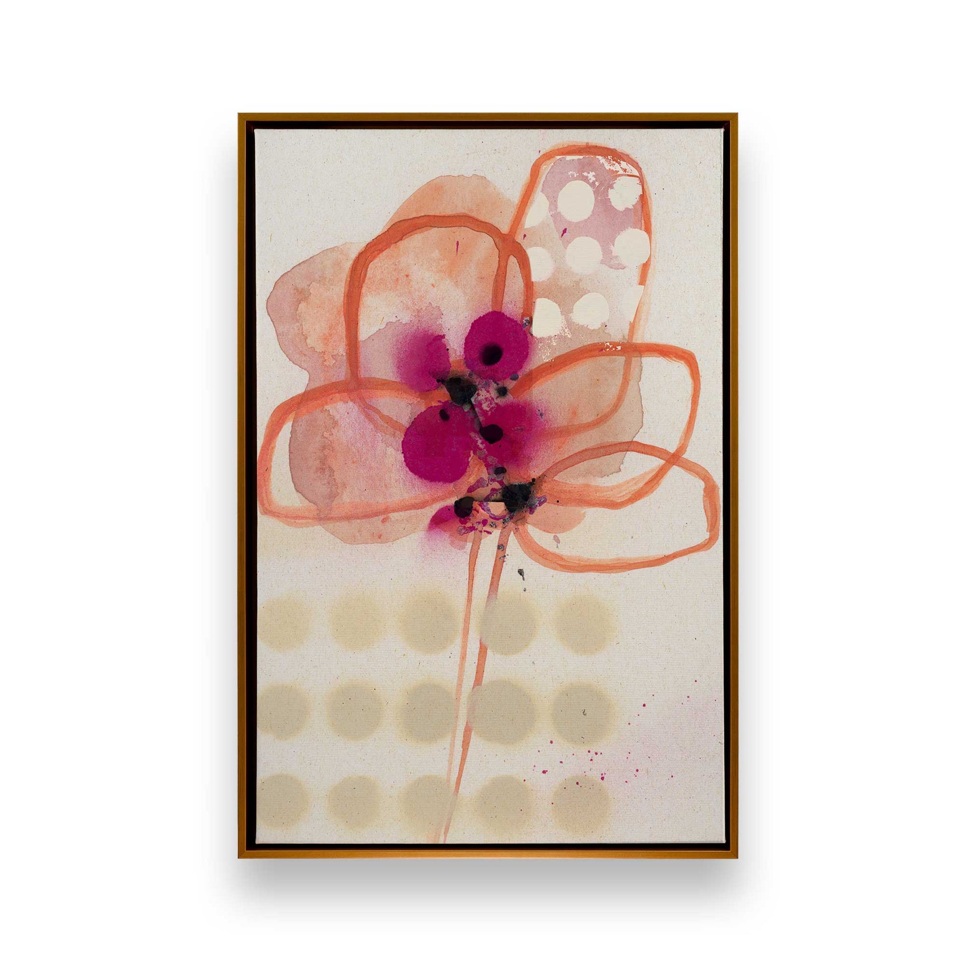 [Color:Polished Gold], Picture of art in a Polished Gold frame