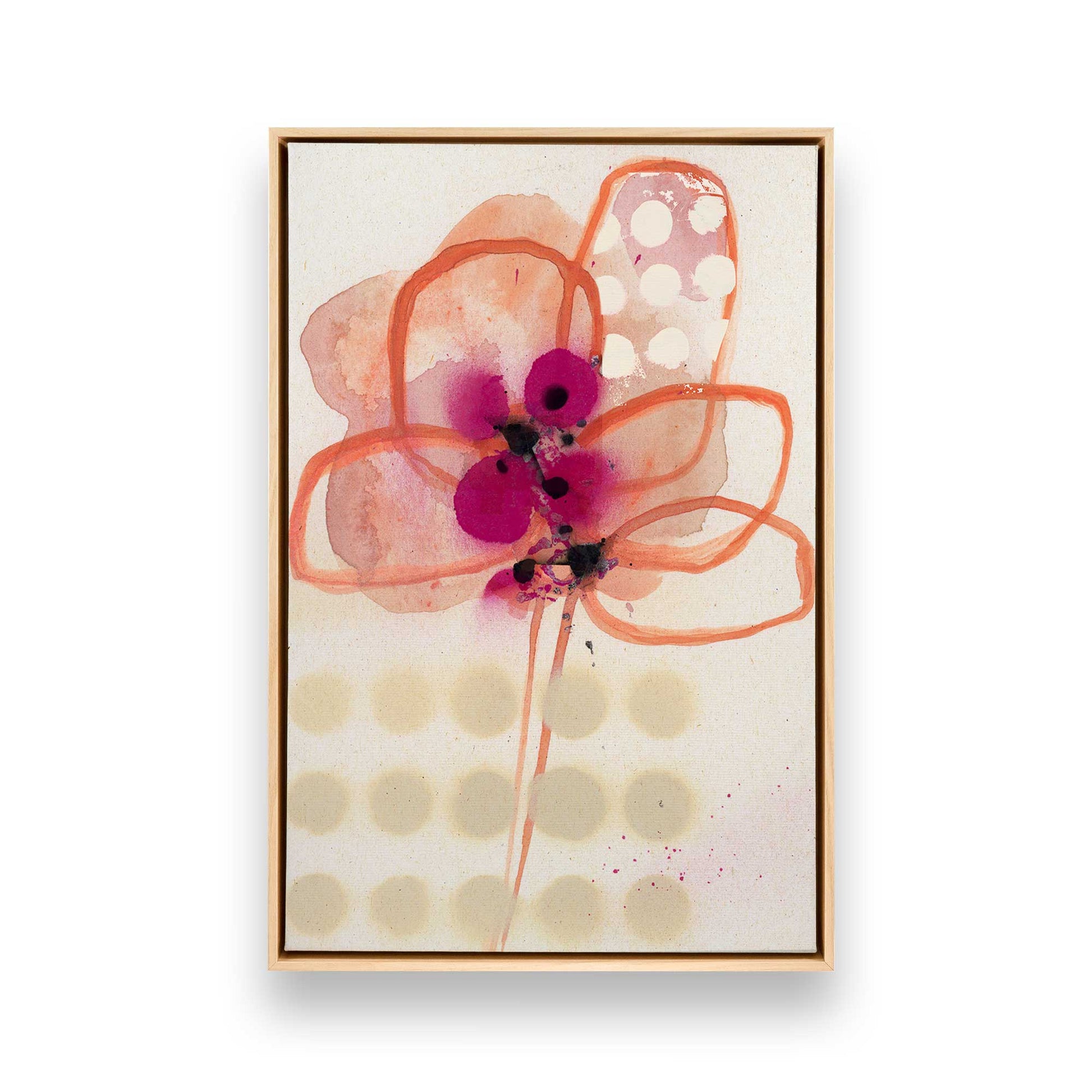 [Color:American Maple], Picture of art in a American Maple frame