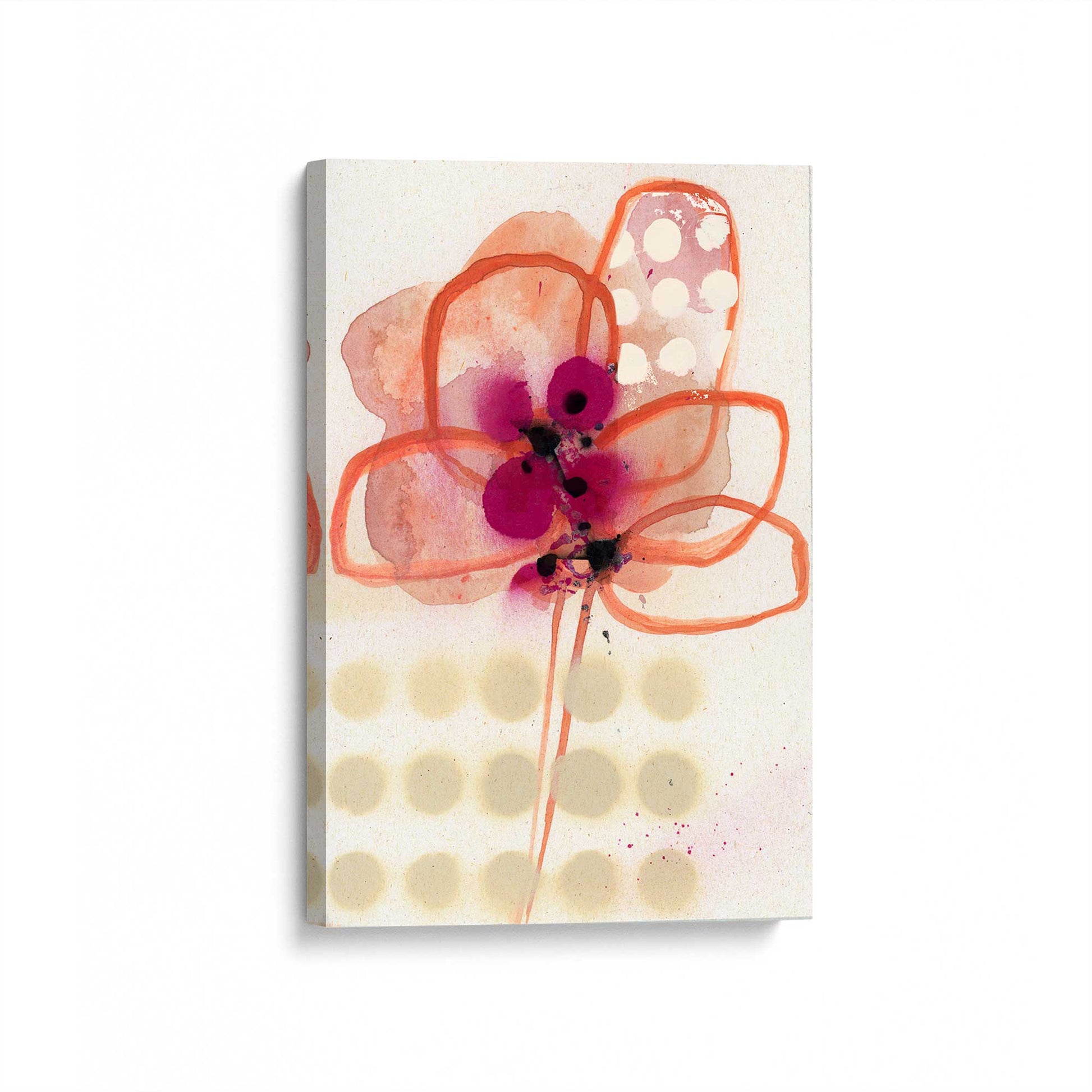 [Color:Stretched Canvas], Picture of art at an angle