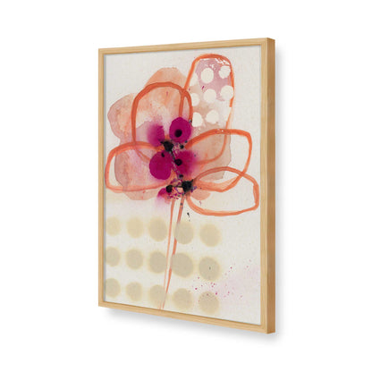 [Color:American Maple], Picture of art in a American Maple frame of the corner