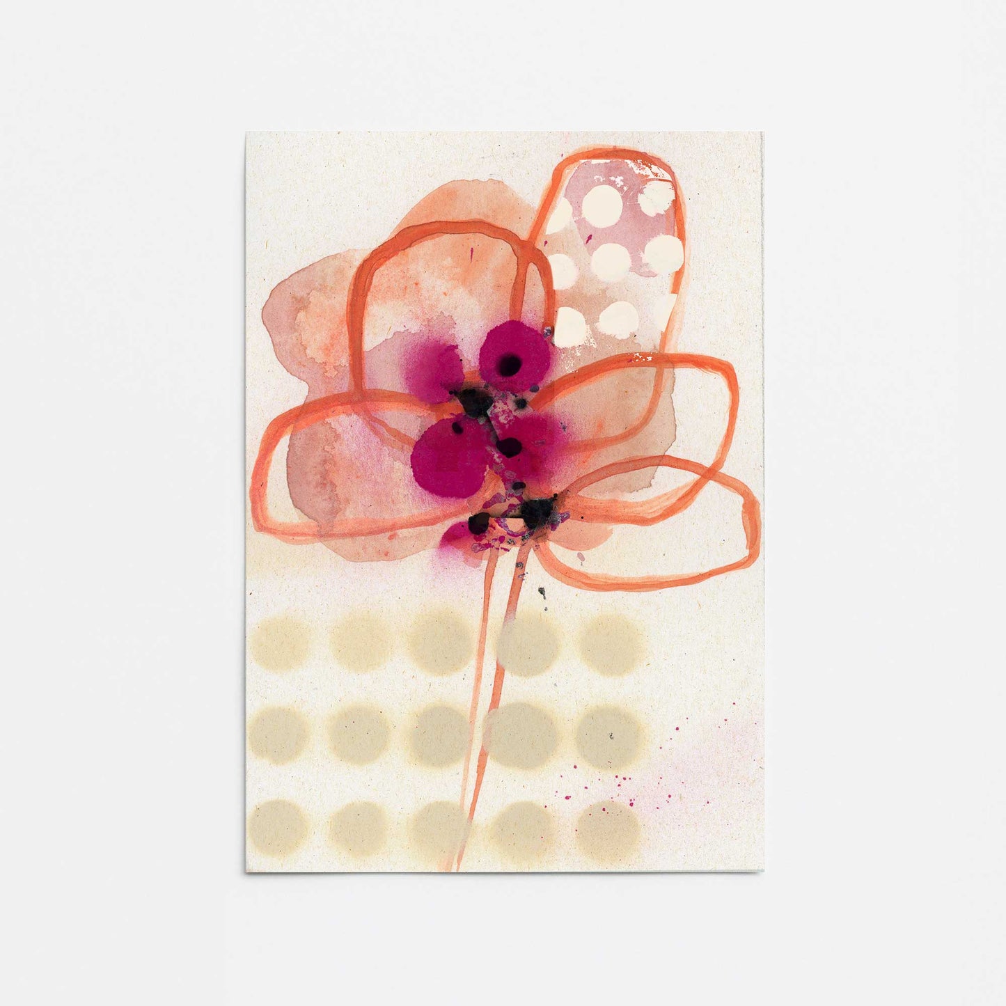 [Color:Rolled Print], Picture of close up of art