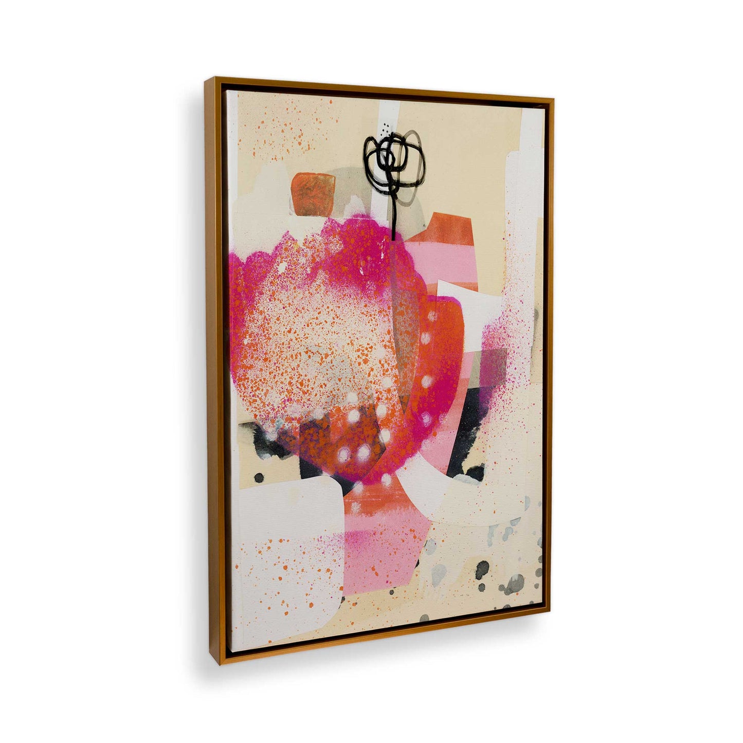 [Color:Polished Gold], Picture of the corner of the art