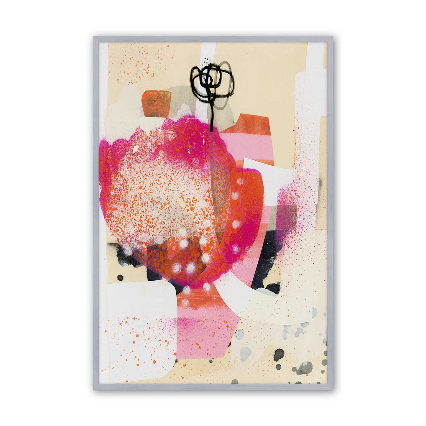 [Color:Polished Chrome], Picture of art in a Polished Chrome frame