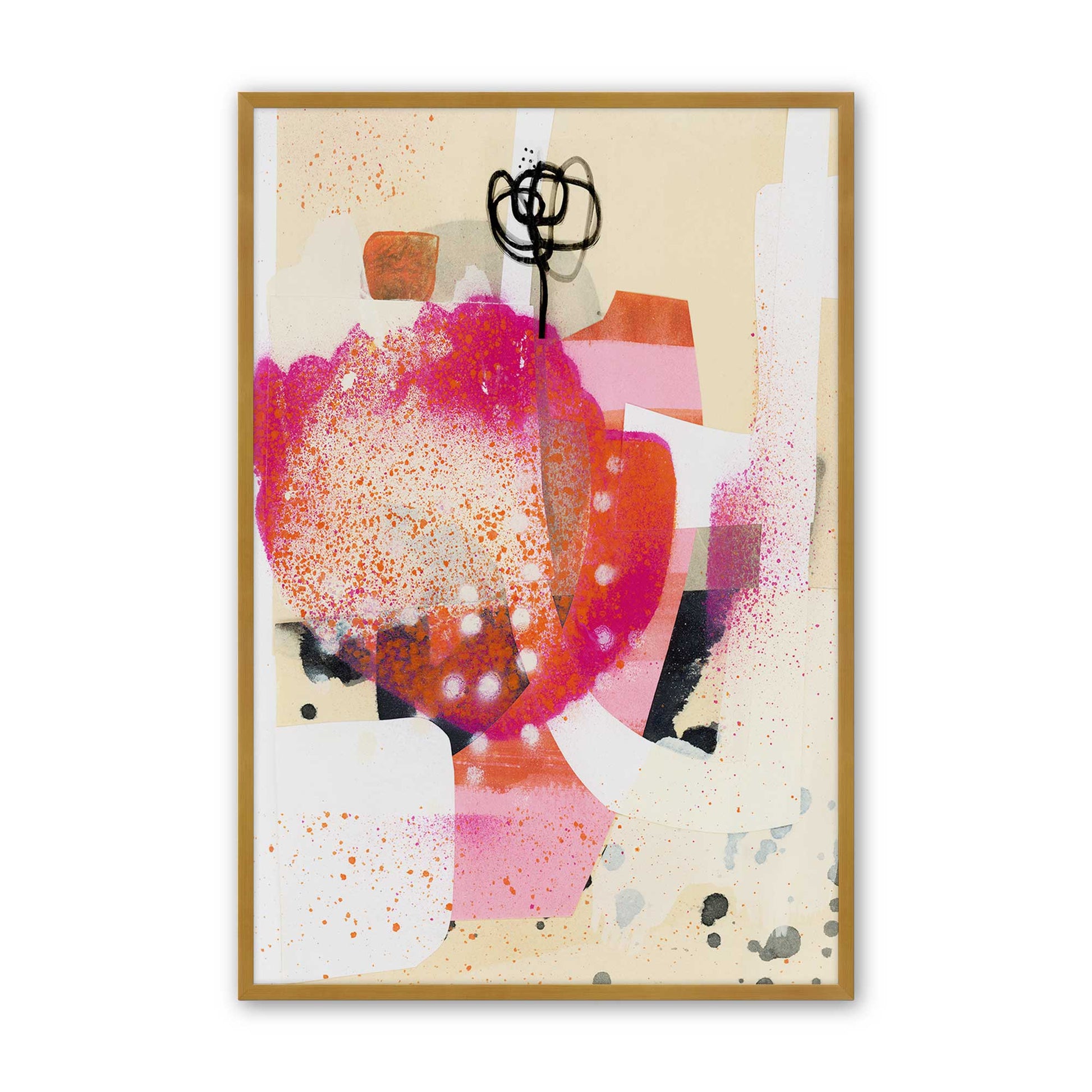 [Color:Polished Gold], Picture of art in a Polished Gold frame
