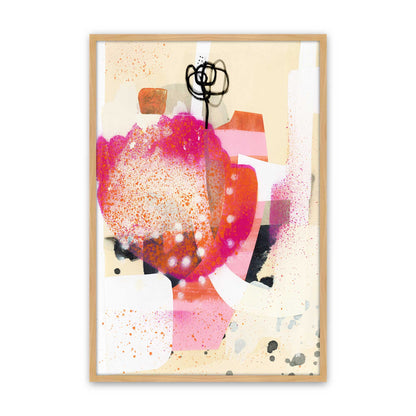 [Color:American Maple], Picture of art in a American Maple frame