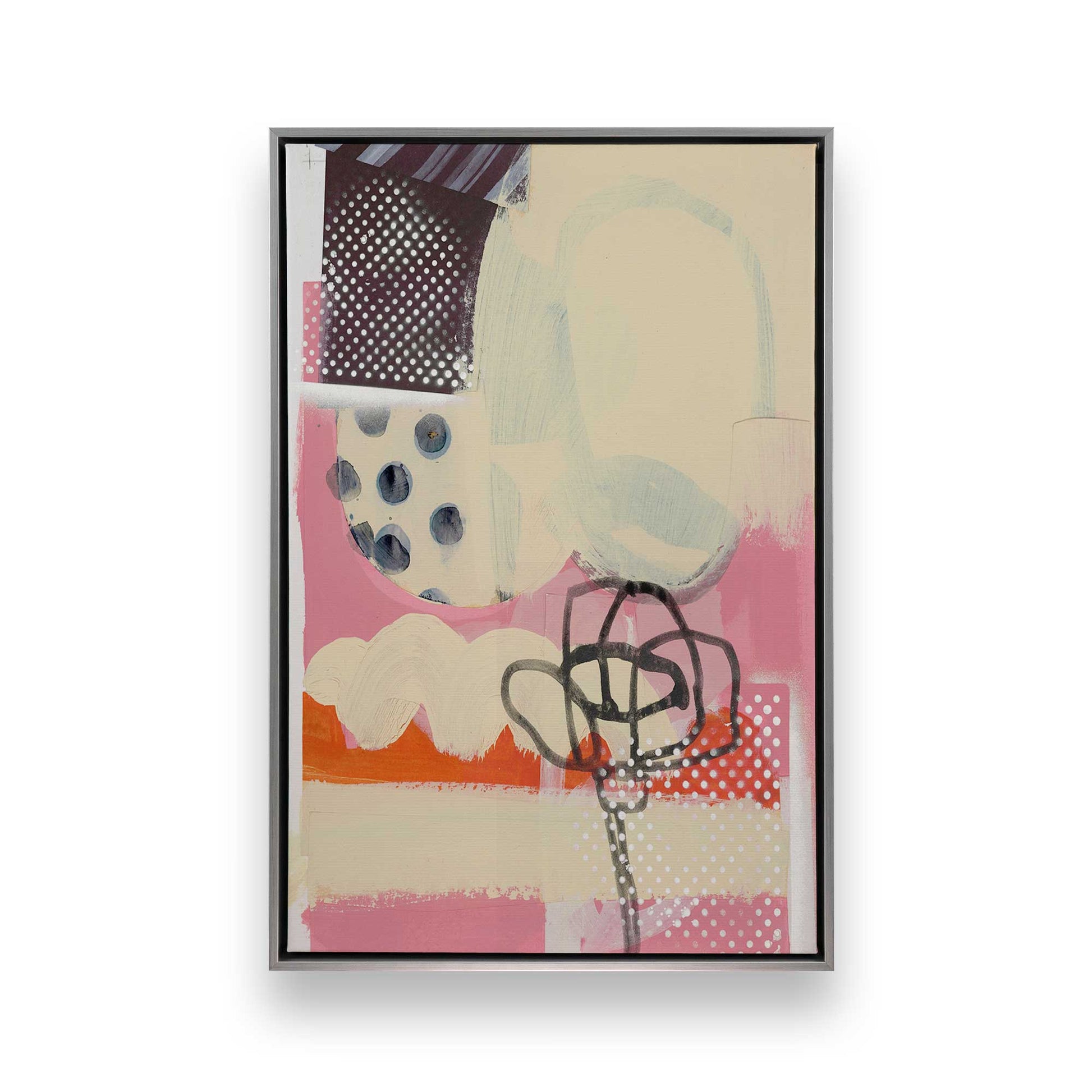 [Color:Polished Chrome], Picture of art in a Polished Chrome frame