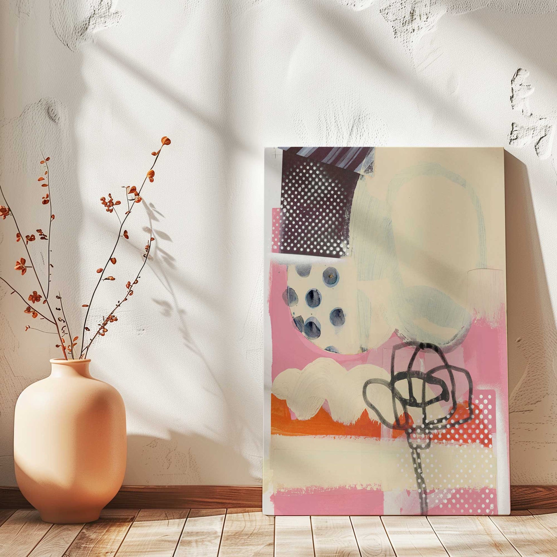 Picture of art in a room