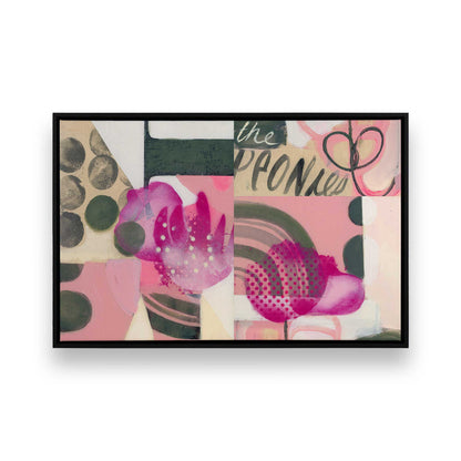 [Color:Satin Black], Picture of art in a Satin Black frame