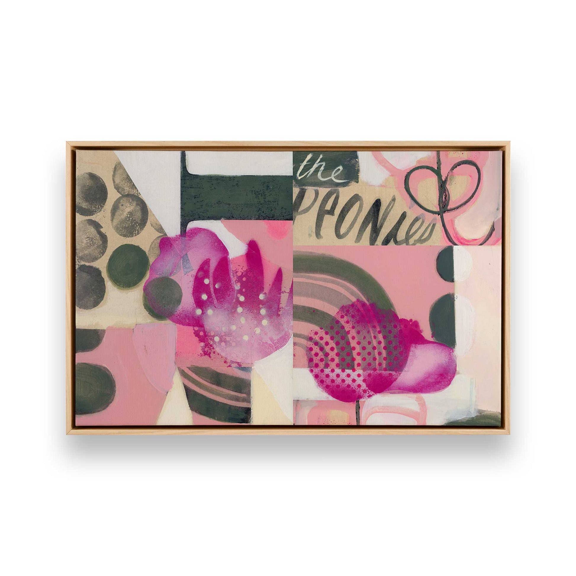 [Color:American Maple], Picture of art in a American Maple frame