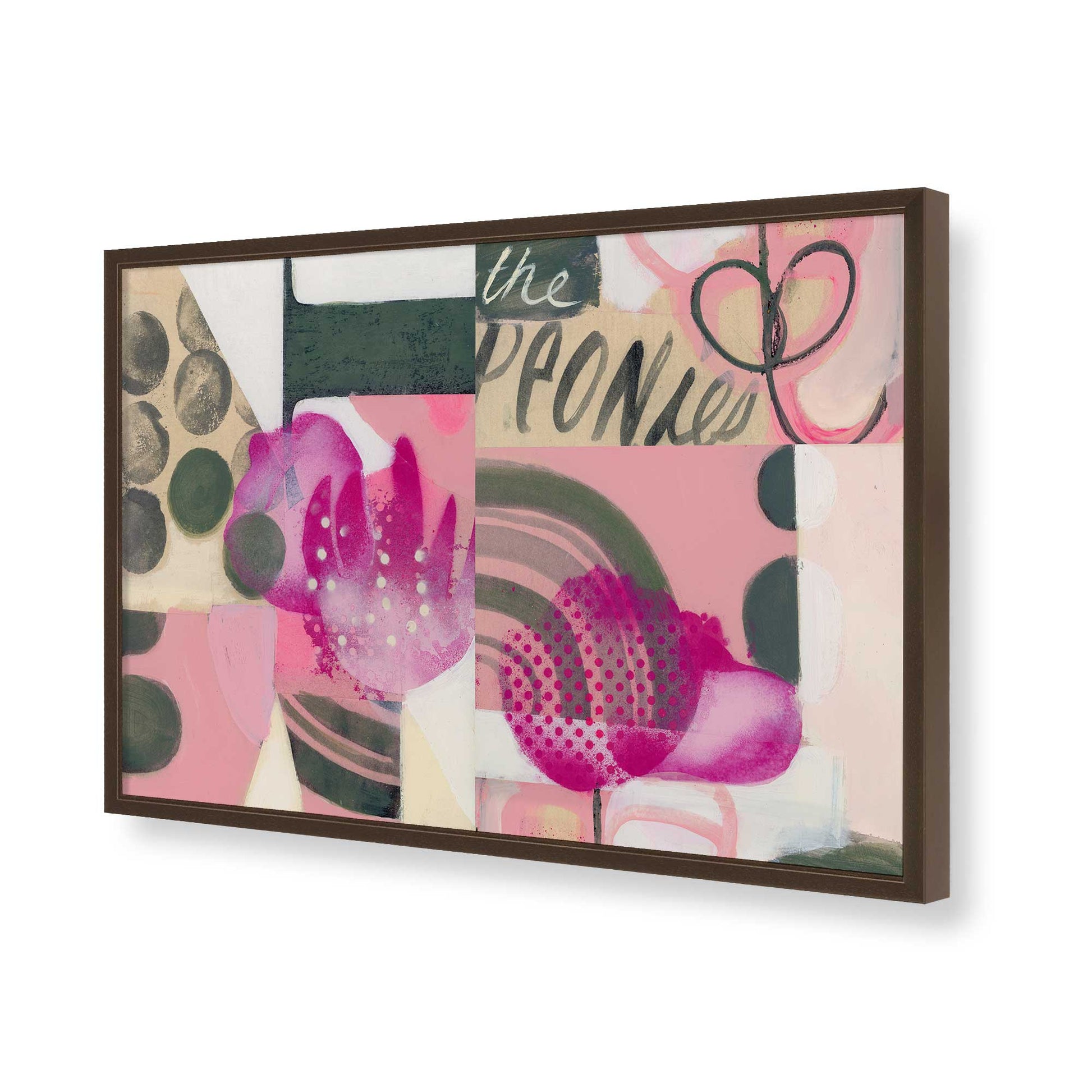 [Color:Belvinder Brown], Picture of art in a Belvinder Brown frame of the corner