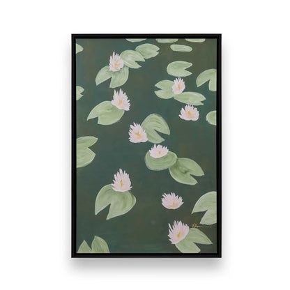 [Color:Satin Black], Picture of art in a Satin Black frame