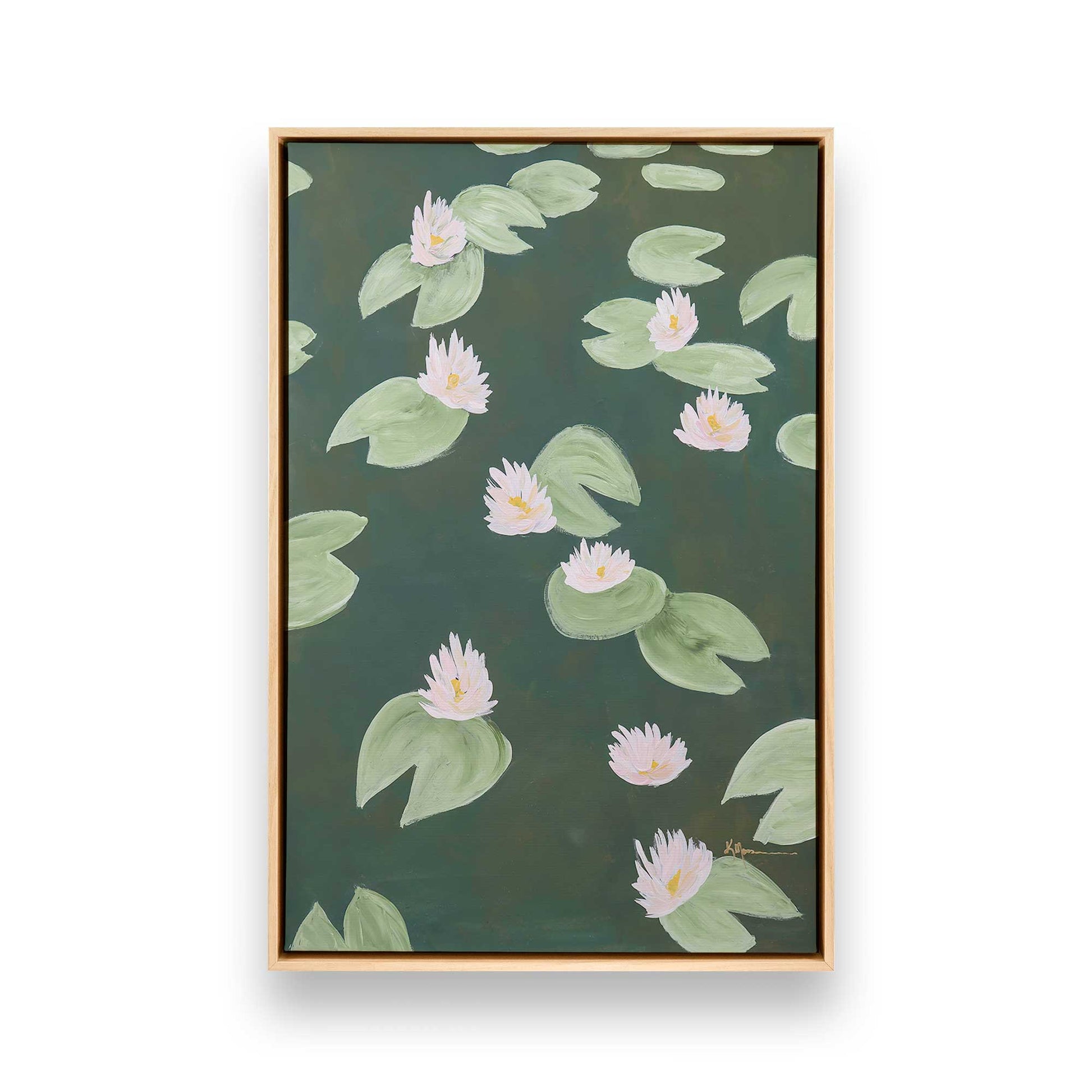 [Color:American Maple], Picture of art in a American Maple frame