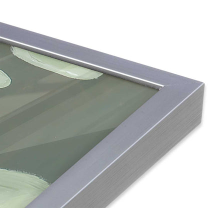 [Color:Polished Chrome], Picture of art in a Polished Chrome frame at an angle