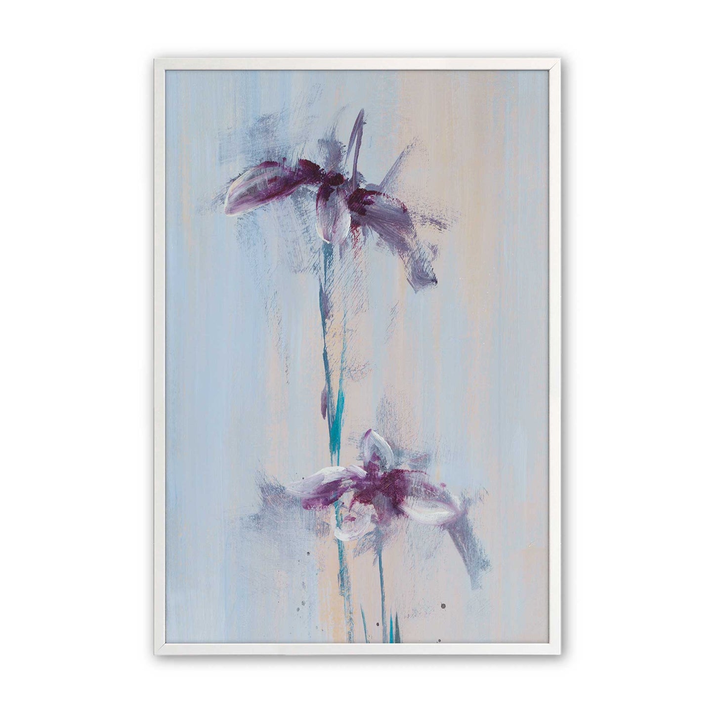 [Color:Opaque White], Picture of art in a Opaque White frame