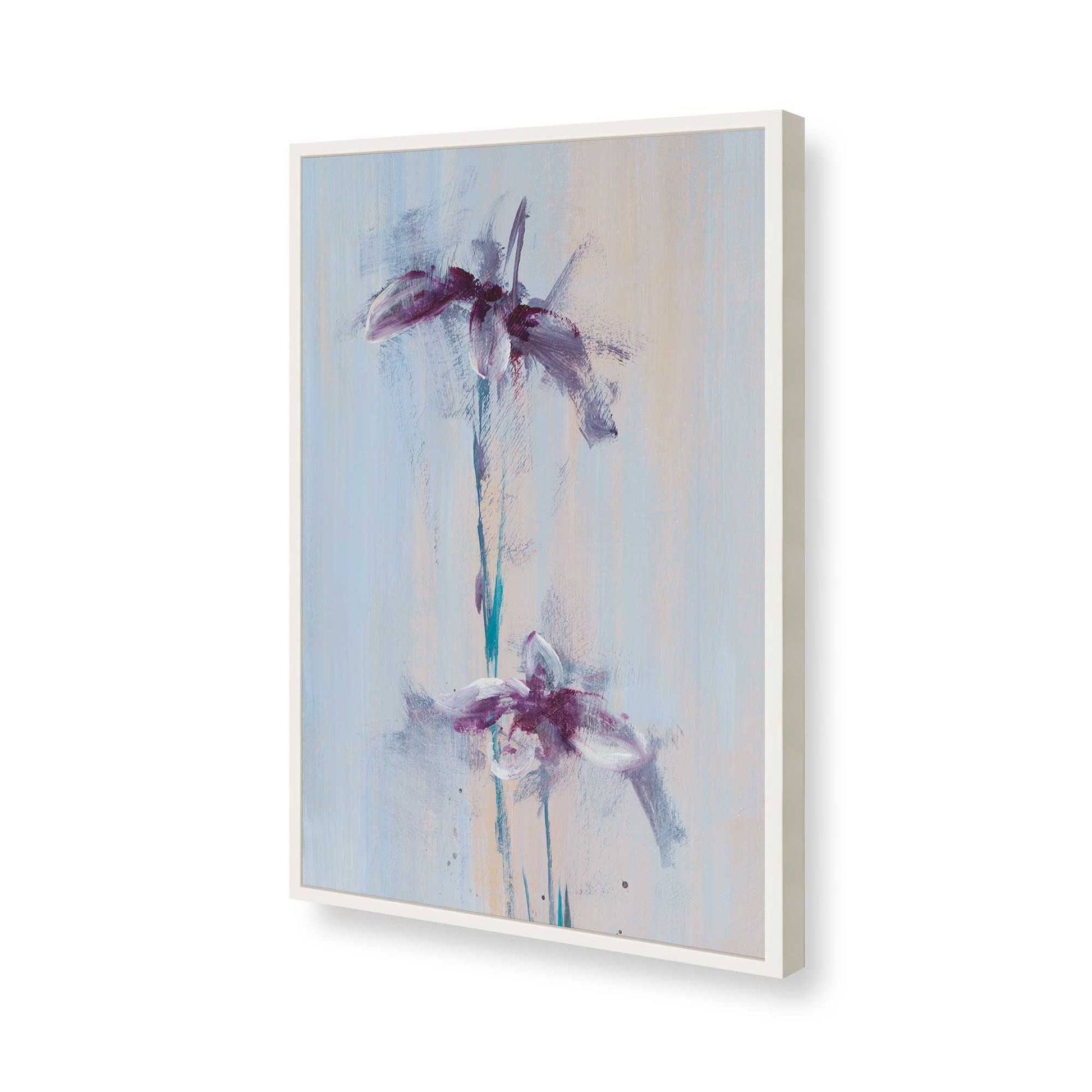 [Color:Opaque White], Picture of art in a Opaque White frame of the corner