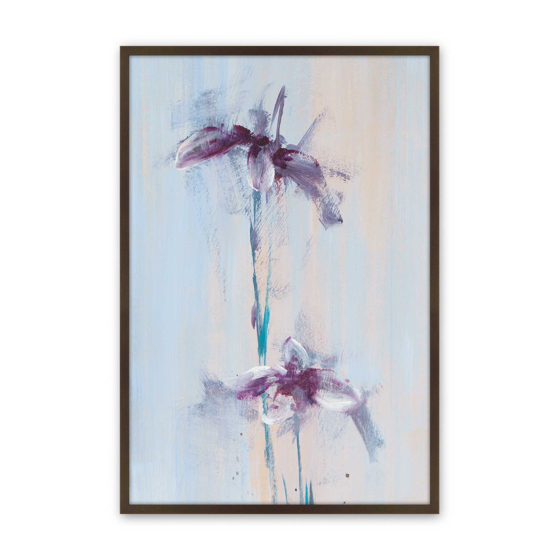 [Color:Brown], Picture of art in a Brown frame