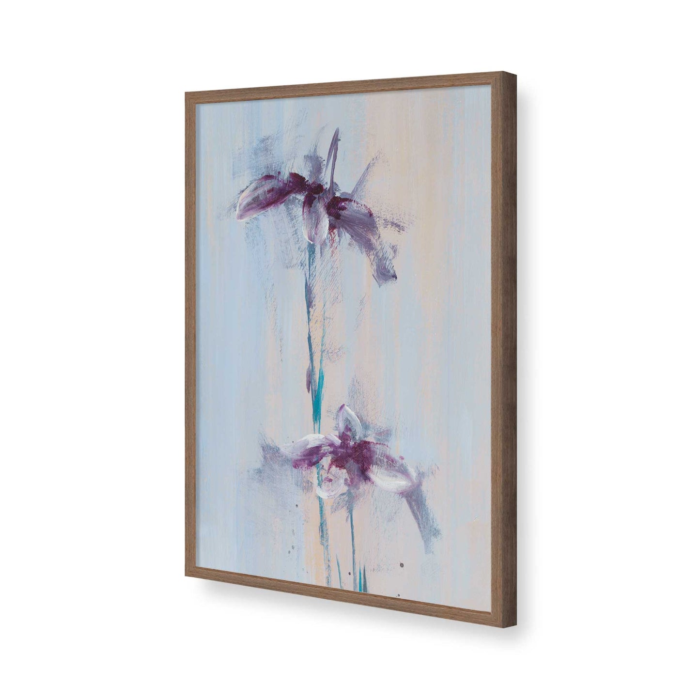 [Color:Walnut], Picture of art in a Walnut frame of the corner