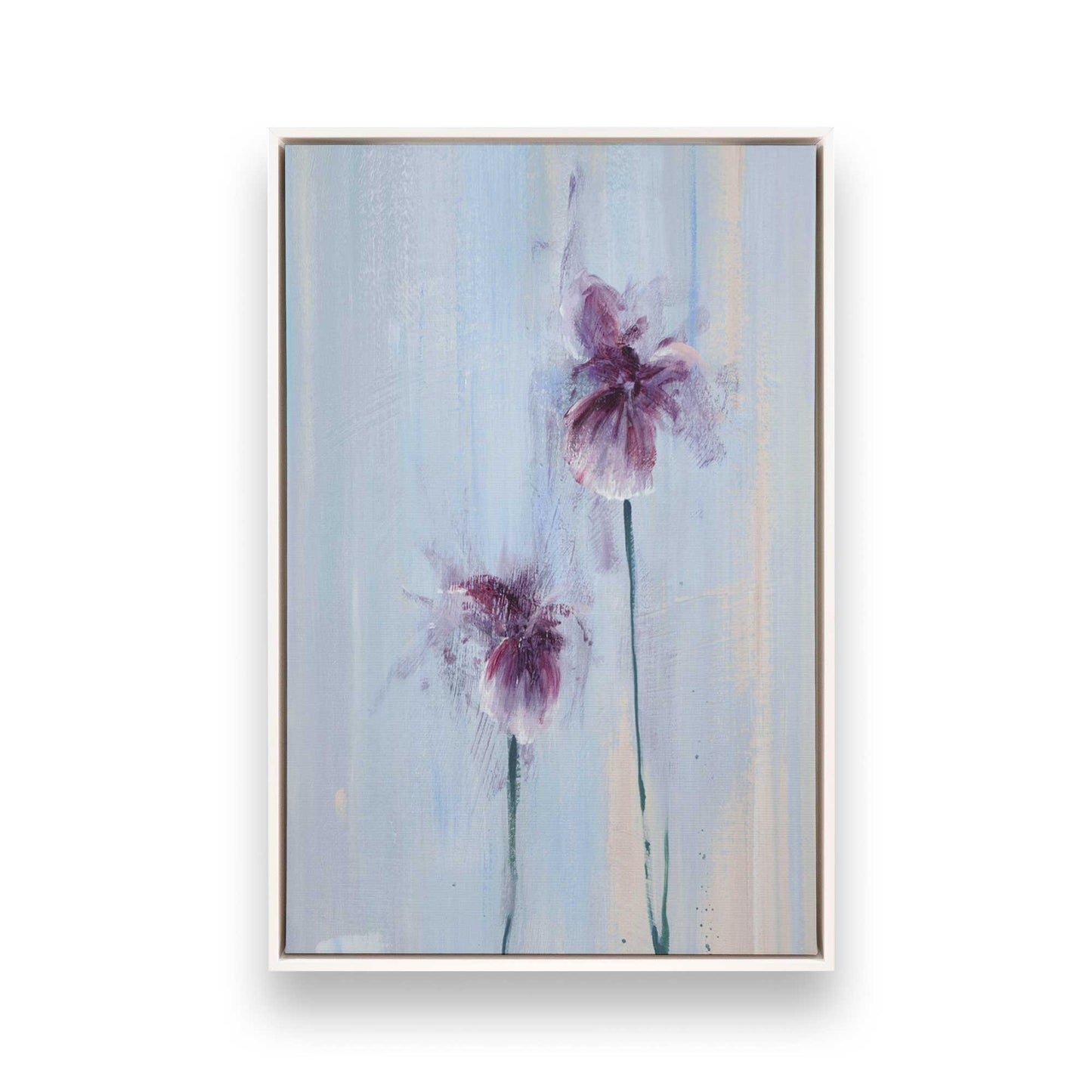 [Color:Opaque White], Picture of art in a White frame