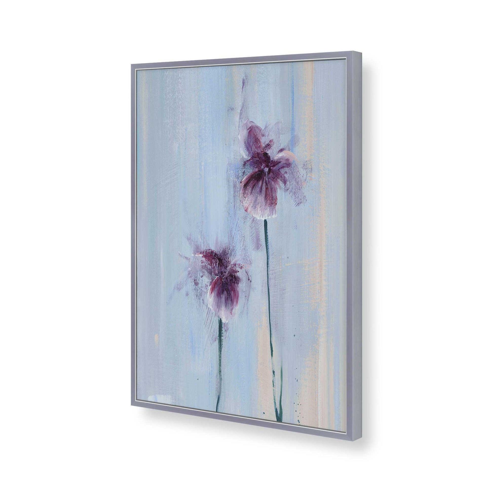 [Color:Polished Chrome], Picture of art in a Polished Chrome frame of the corner