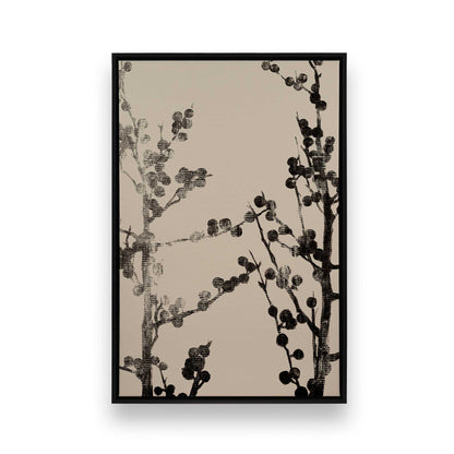 [Color:Satin Black], Picture of art in a Satin Black frame