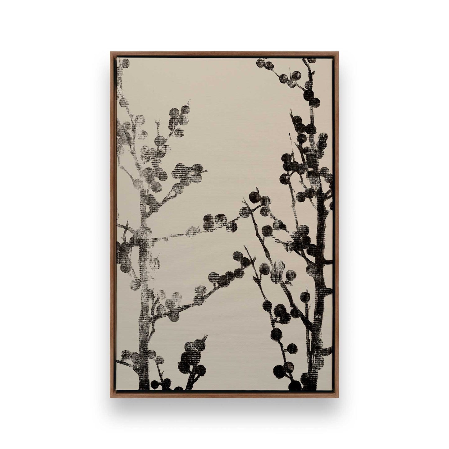 [Color:Walnut], Picture of art in a Walnut frame