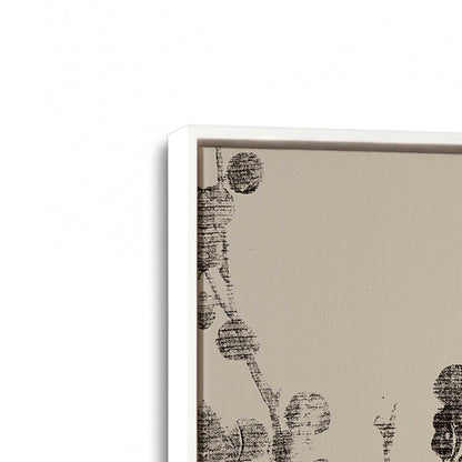 [Color:Opaque White], Picture of art in a White frame at an angle