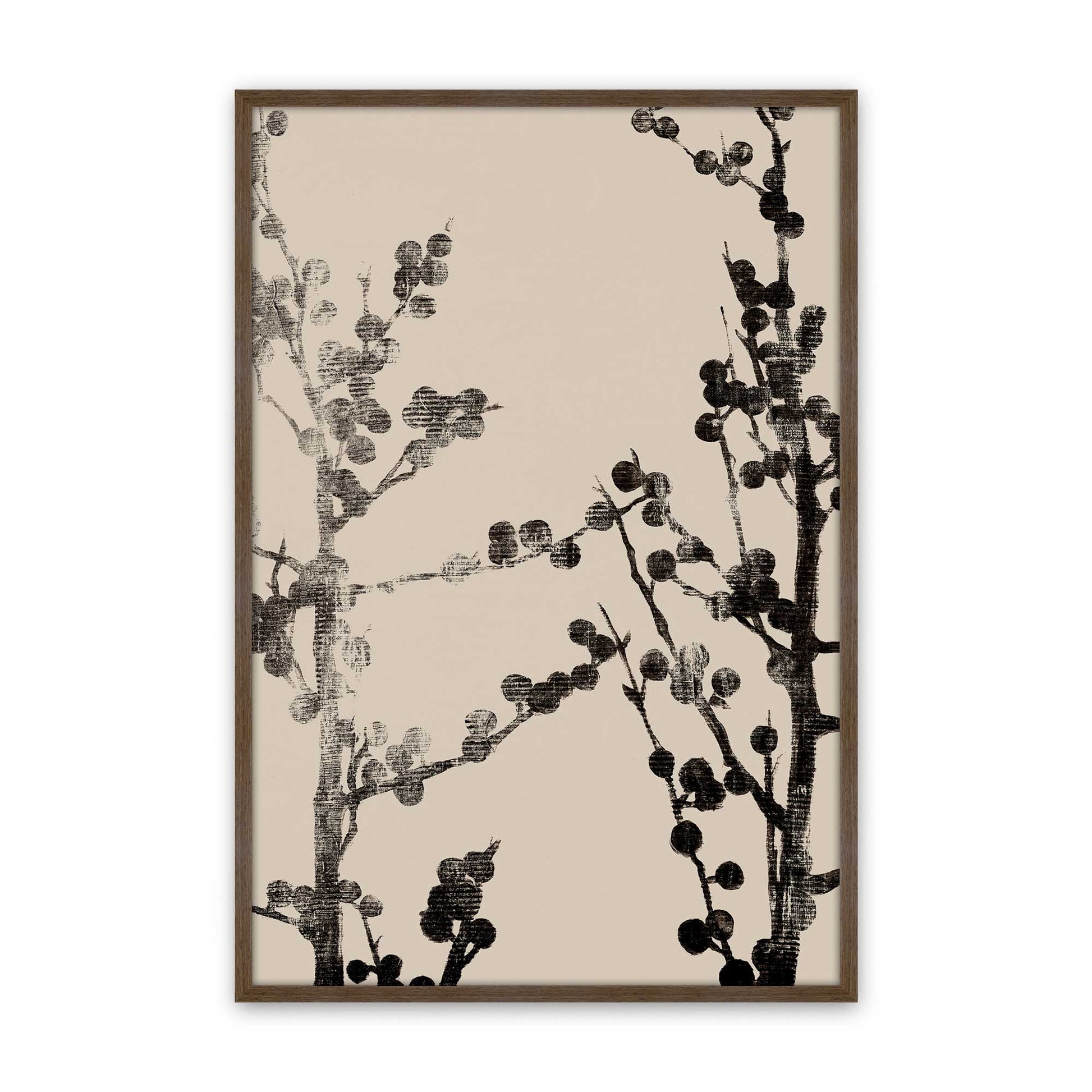 [Color:Walnut], Picture of art in a Walnut frame