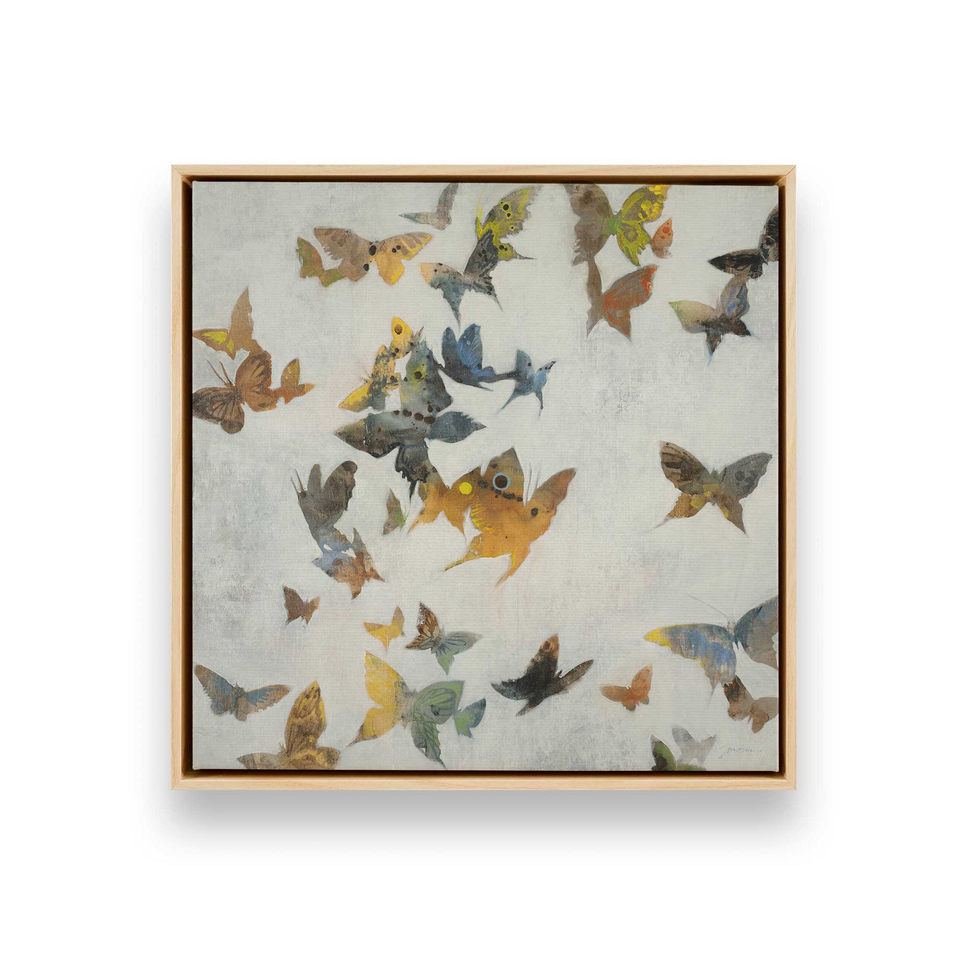 [Color:American Maple], Picture of art in a American Maple frame