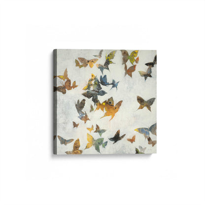 [Color:Stretched Canvas], Picture of art at an angle