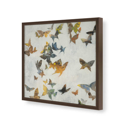 [Color:Espresso], Picture of art in a Espresso frame of the corner