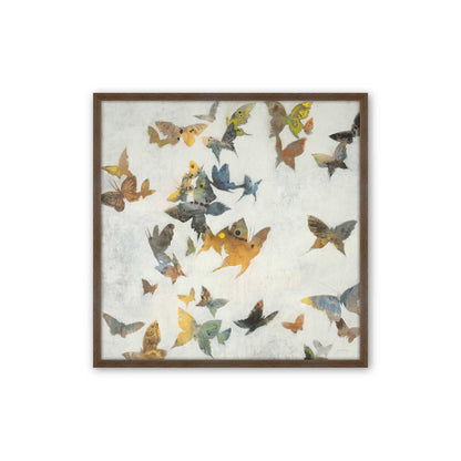 [Color:Walnut], Picture of art in a Walnut frame