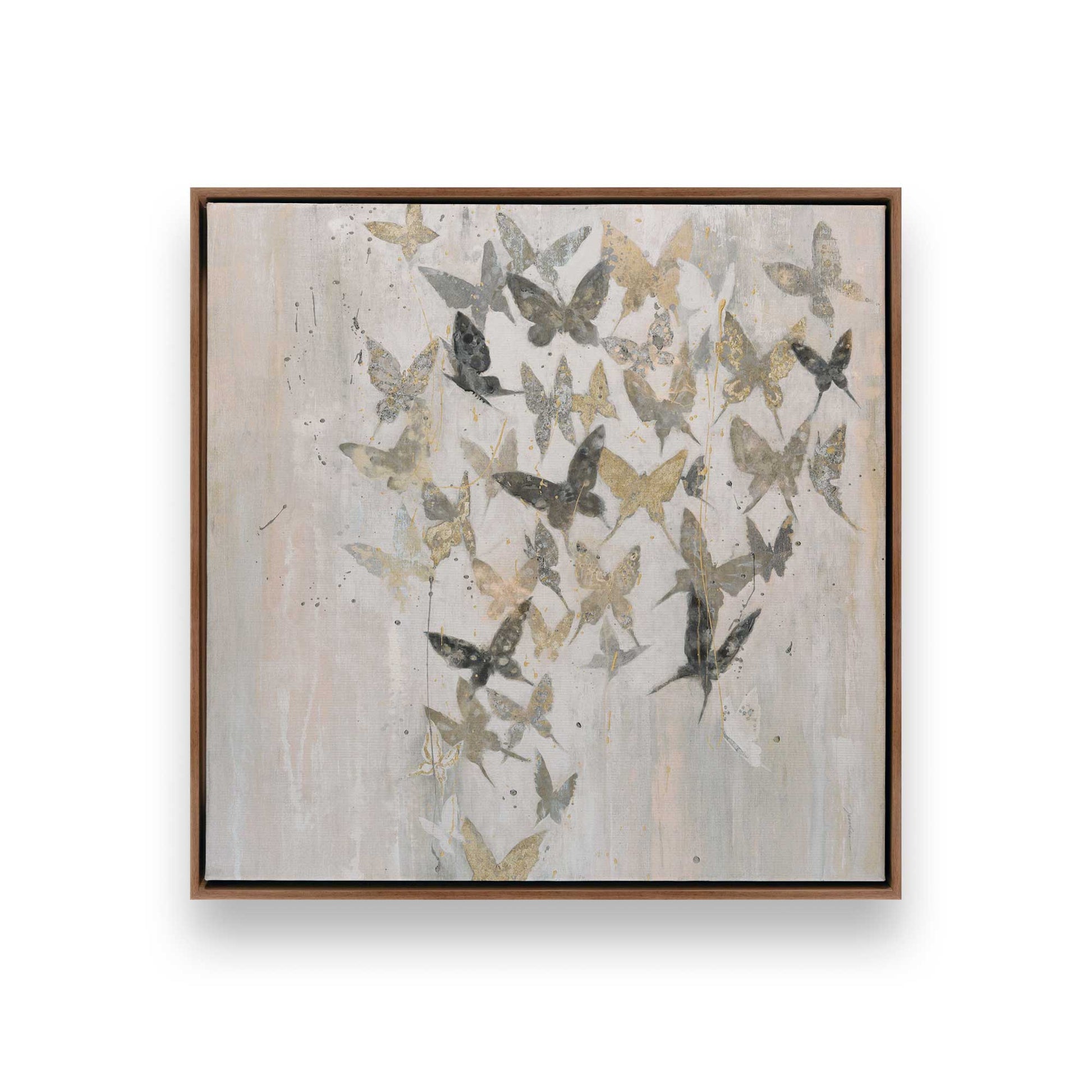 [Color:Walnut], Picture of art in a Walnut frame