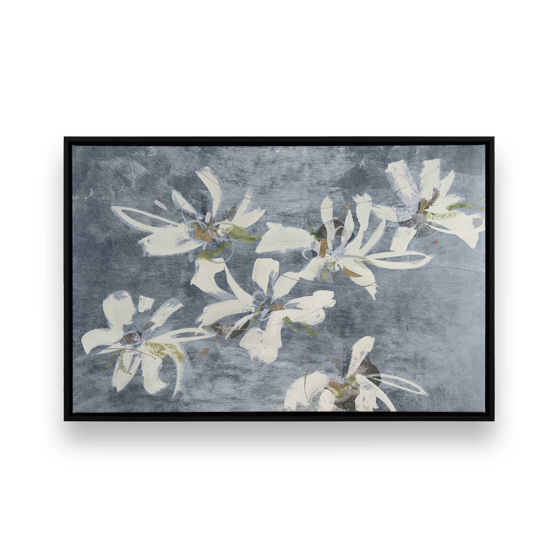 [Color:Satin Black], Picture of art in a Satin Black frame