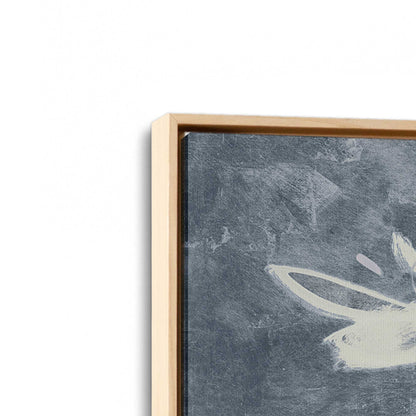 [Color:American Maple], Picture of art in a American Maple frame at an angle