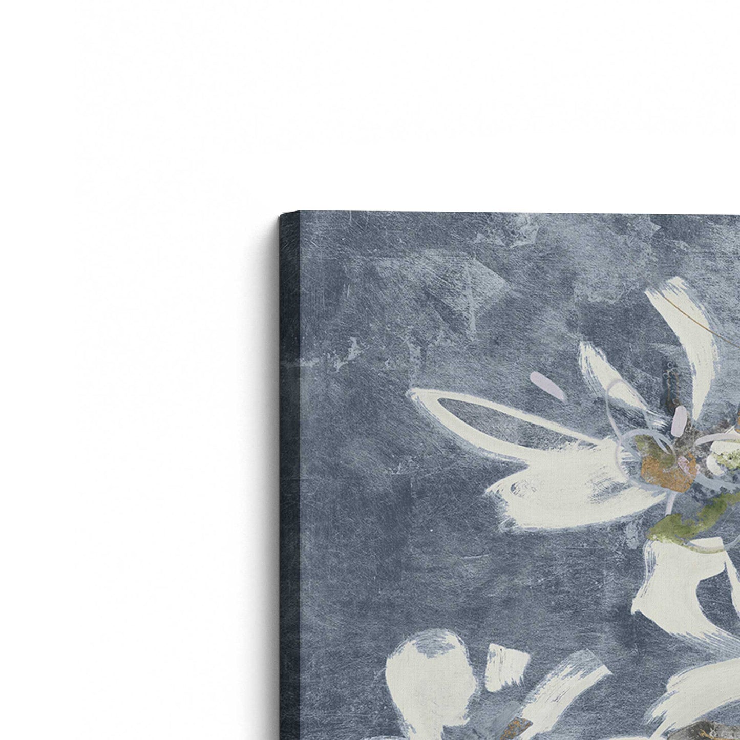 [Color:Stretched Canvas], Picture of the corner of the art
