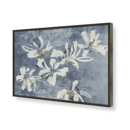 [Color:Satin Black], Picture of art in a Satin Black frame of the corner